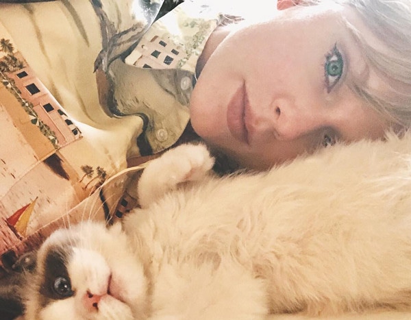 Taylor Swift Cradles Cat Benjamin Button in Adorable New Picture | E! News